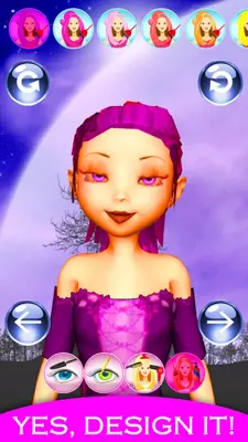 Princess Fairy - Hair Salon Game android App screenshot 3