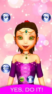 Princess Fairy - Hair Salon Game android App screenshot 4