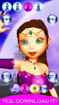 Princess Fairy - Hair Salon Game android App screenshot 5