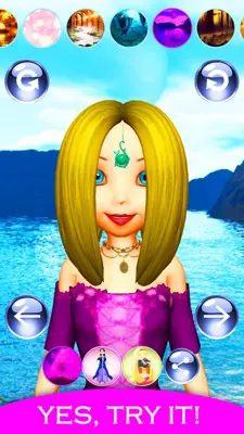 Princess Fairy - Hair Salon Game android App screenshot 6